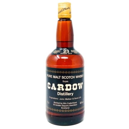 Cardow (Cardhu) 1962 23 Year Old Cadenhead's Single Malt Scotch Whisky, 70cl, 46% ABV