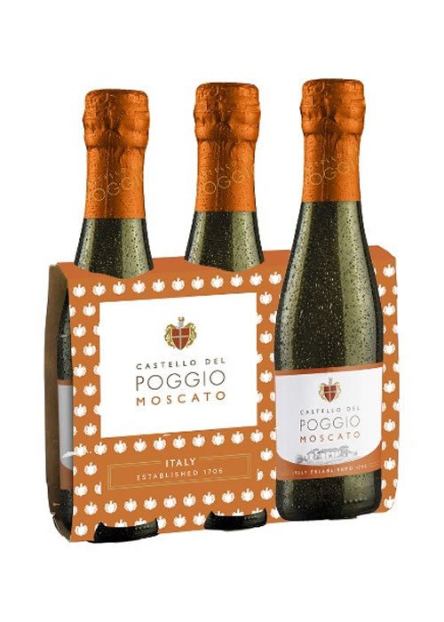 Castello del Poggio Moscato 3Pk 187ML Castello del Poggio Moscato 3Pk 187ML