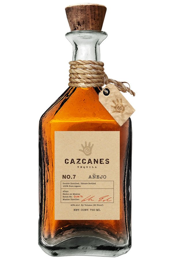 Cazcanes No. 7 Anejo Tequila 750ML Cazcanes No. 7 Anejo Tequila 750ML