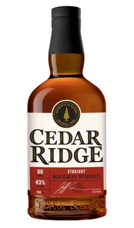 Cedar Ridge Straight Bourbon Whiskey 750ML