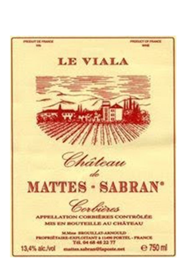 Chateau de Mattes-Sabran Corbieres Chateau de Mattes-Sabran Corbieres