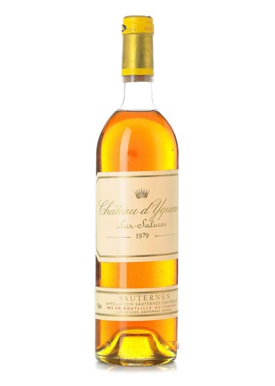 Chateau d'Yquem Sauternes 375ML 1979