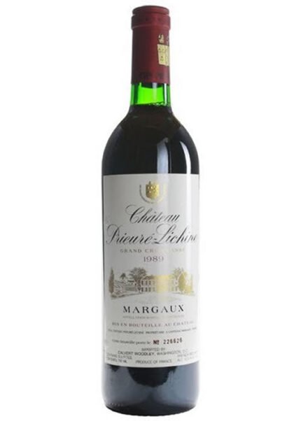 Chateau Prieure Lichine Margaux 1982