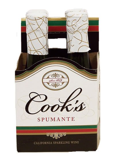 Cooks Spumante 4Pk 187ML Cooks Spumante 4Pk 187ML