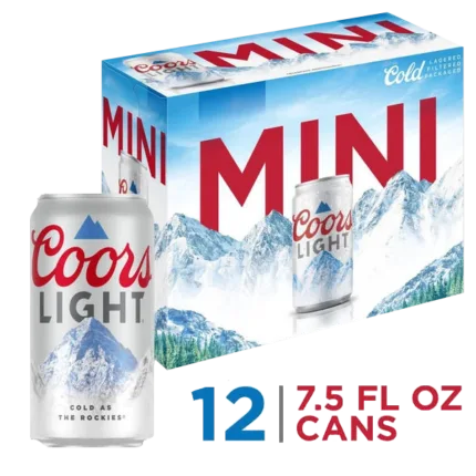 Coors Light 12Pk 7.5OZ Cans