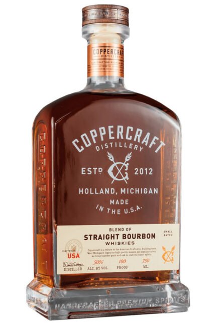 Coppercraft Distillery Blend of Straight Bourbon 750ML