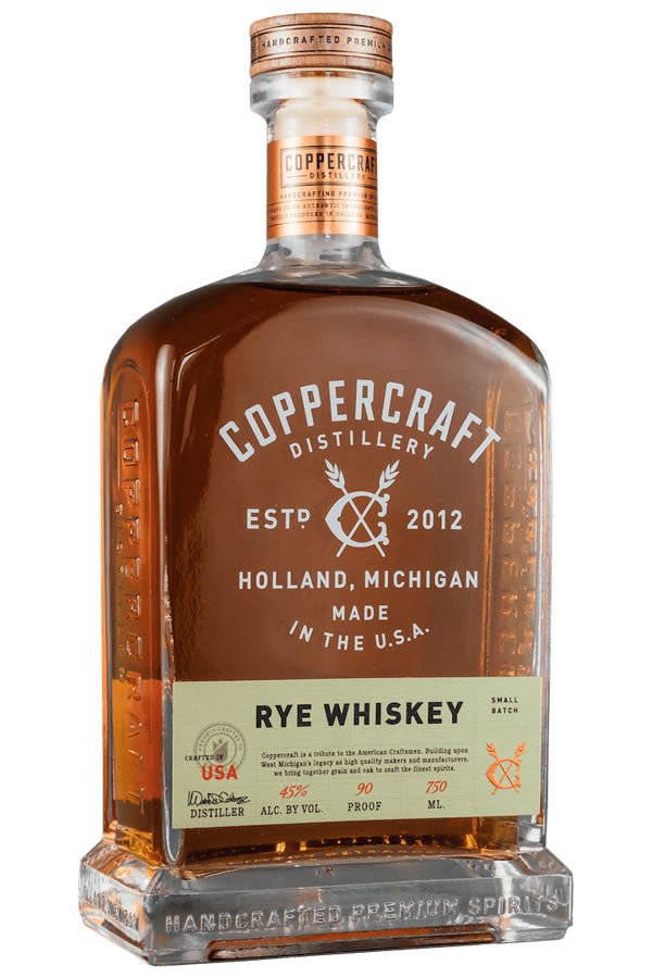 Coppercraft Distillery Rye 750ML Coppercraft Distillery Rye 750ML