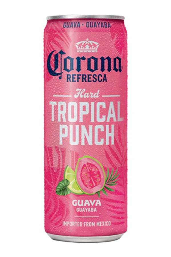 Corona Refresca Hard Tropical Punch Guava 24OZ Corona Refresca Hard Tropical Punch Guava 24OZ