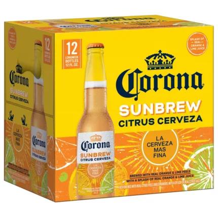 Corona Sunbrew Citrus Cerveza 12Pk