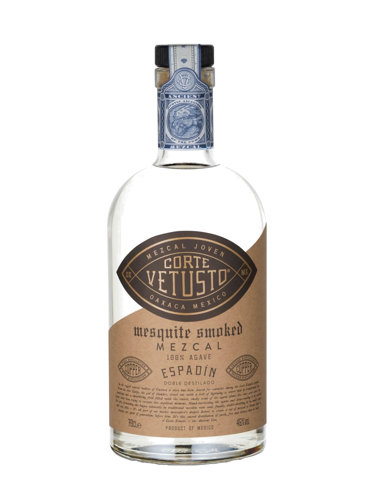 Corte Vetusto Espadin Mezcal 750ML Corte Vetusto Espadin Mezcal 750ML