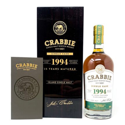 Crabbie 1994 25 Year Old Single Malt Scotch Whisky, 70cl, 46.2% ABV