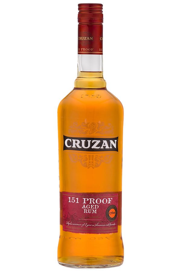 Cruzan Aged 151 Proof Rum 750ML Cruzan Aged 151 Proof Rum 750ML