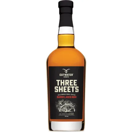 Cutwater Spirits Three Sheets Barrel Aged Rum 750ML