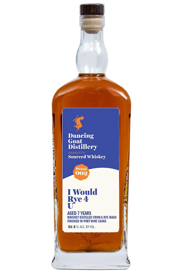 Dancing Goat I Would Rye 4 U 11 Year Rye 750ML Dancing Goat I Would Rye 4 U 11 Year Rye 750ML