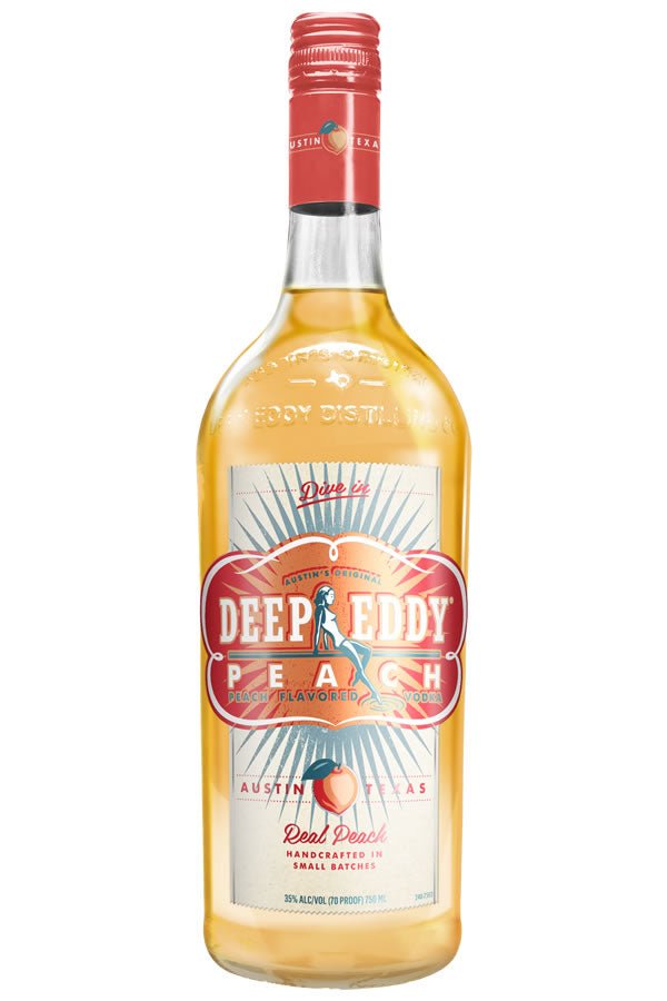 Deep Eddy Peach Vodka 750ML Deep Eddy Peach Vodka 750ML