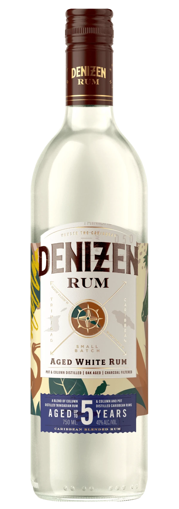 Denizen Aged White Rum 750ML Denizen Aged White Rum 750ML