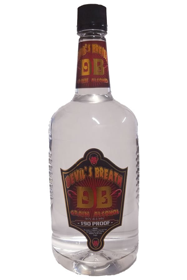 Devil's Breath Grain Alcohol 190 Proof 1.75L Devil's Breath Grain Alcohol 190 Proof 1.75L