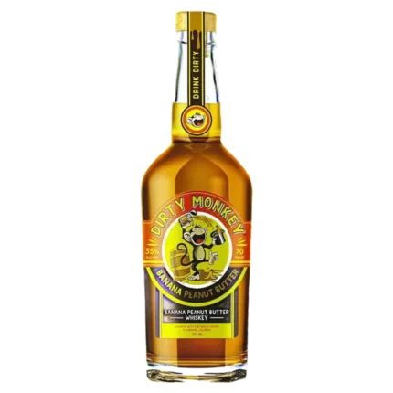 Dirty Monkey Banana Peanut Butter Whiskey 750ML