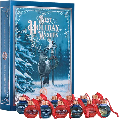 Doc Holiday Best Holiday Wishes Bourbon Ball Ornament Gift Set 750ML Doc Holiday Best Holiday Wishes Bourbon Ball Ornament Gift Set 750ML