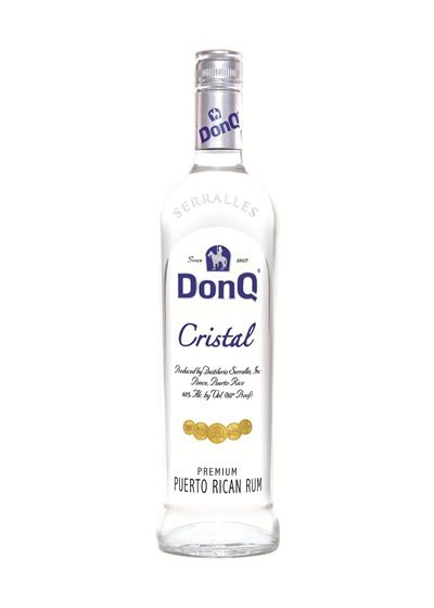 DonQ Cristal Rum 750ML