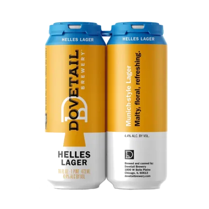 Dovetail Helles Lager 4Pk