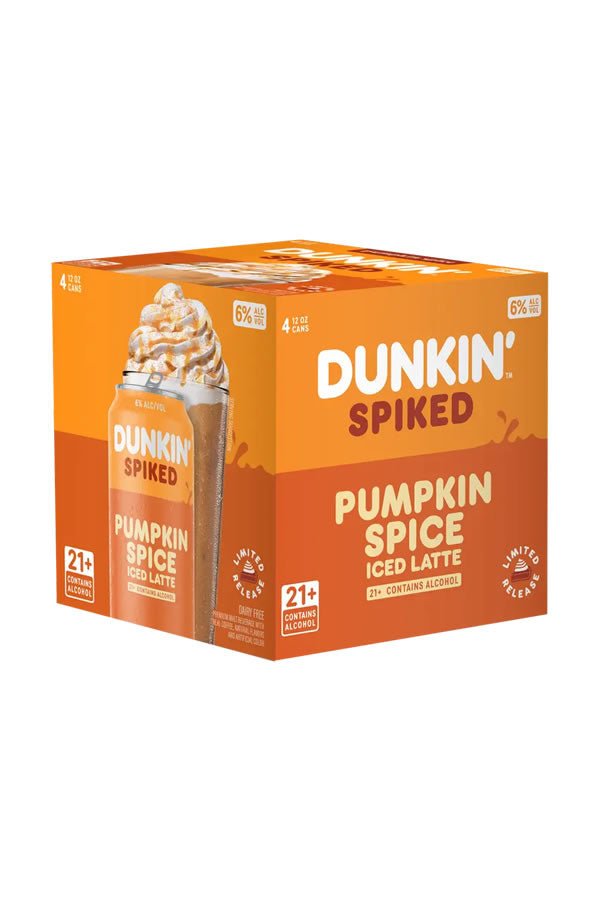 Dunkin' Spiked Pumpkin Spice 4Pk Dunkin' Spiked Pumpkin Spice 4Pk