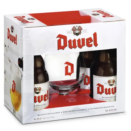 Duvel 4Pk Gift Set