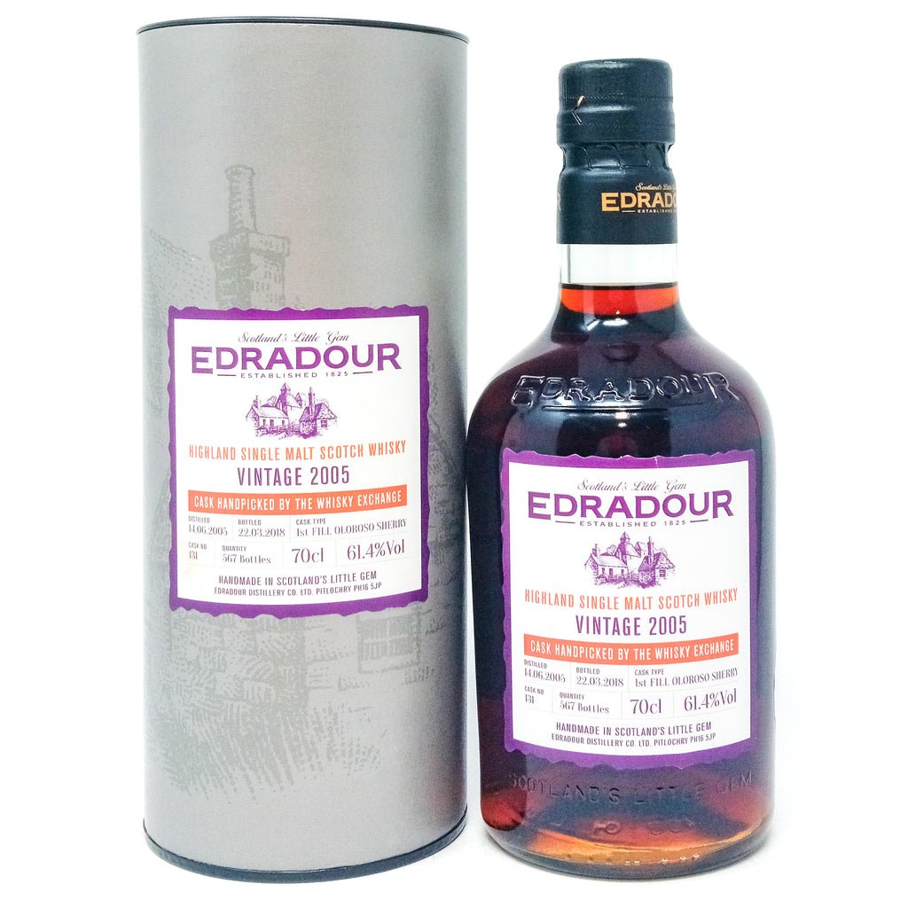 Edradour 2005 Single Cask #131 for The Whisky Exchange Single Malt Scotch Whisky, 70cl, 61.4% ABV Edradour 2005 Single Cask #131 for The Whisky Exchange Single Malt Scotch Whisky, 70cl, 61.4% ABV