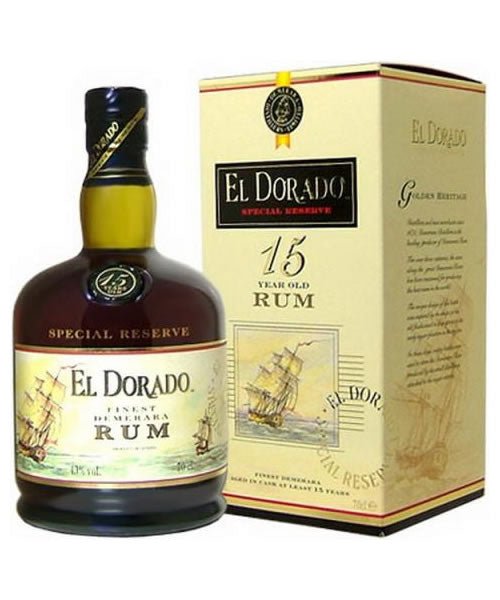 El Dorado Special Reserve 15 Year Rum 750ML El Dorado Special Reserve 15 Year Rum 750ML