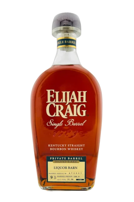 Elijah Craig Toasted Liquor Barn Single Barrel Barrel Proof 750ML
