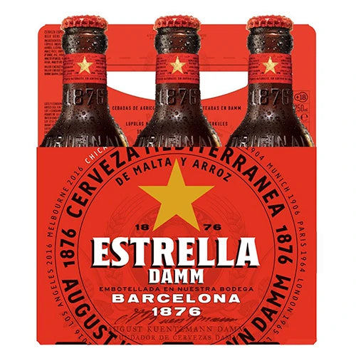 Estrella Damm Lager 6Pk Estrella Damm Lager 6Pk