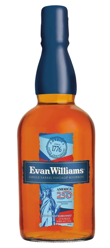 Evan Williams Single Barrel 250th Anniversary 750ML