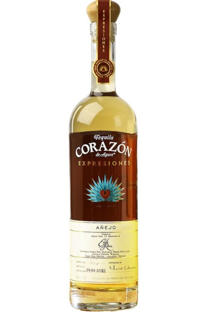 Expresiones del Corazon Tequila Anejo aged in Eagle Rare Barrels