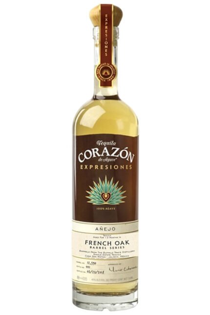 Expresiones del Corazon Tequila Anejo aged in French Oak Barrels 750ML