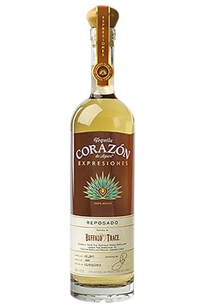 Expresiones del Corazon Tequila Reposado aged in Buffalo Trace Barrels