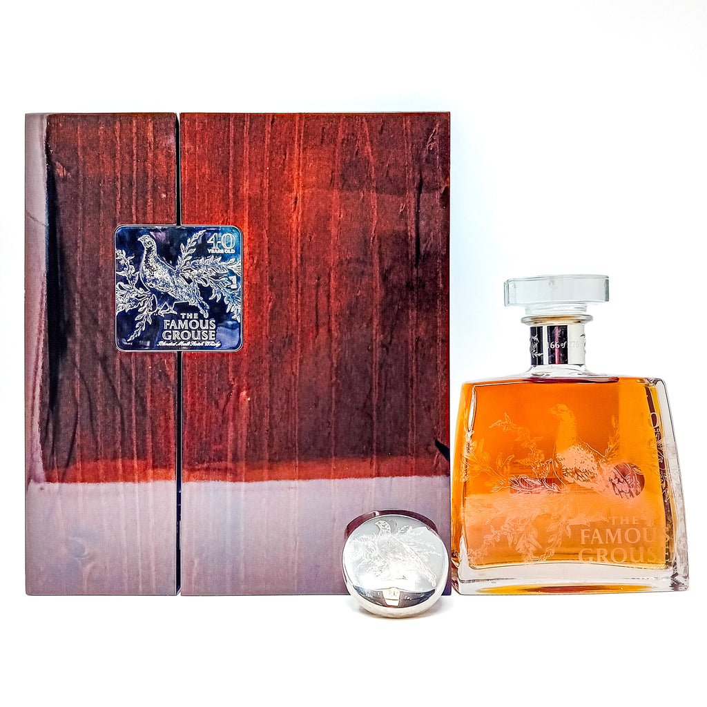 Famous Grouse 40 Year Old Blended Scotch Whisky, 70cl, 47% ABV Famous Grouse 40 Year Old Blended Scotch Whisky, 70cl, 47% ABV