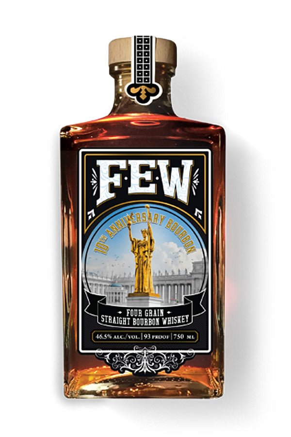 Few Spirits 10th Anniversary Bourbon 750ML Few Spirits 10th Anniversary Bourbon 750ML