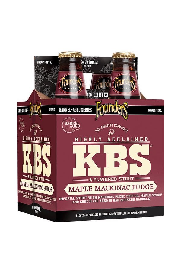 Founders KBS Maple Mackinac Fudge 4Pk Founders KBS Maple Mackinac Fudge 4Pk