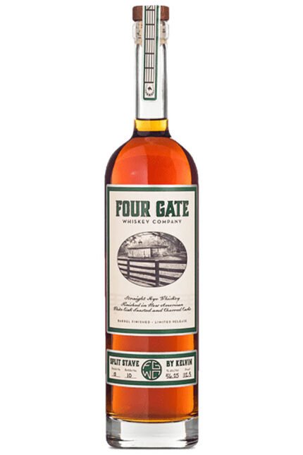 Four Gate Batch 10 7 Year Split Stave by Kelvin Rye 750ML