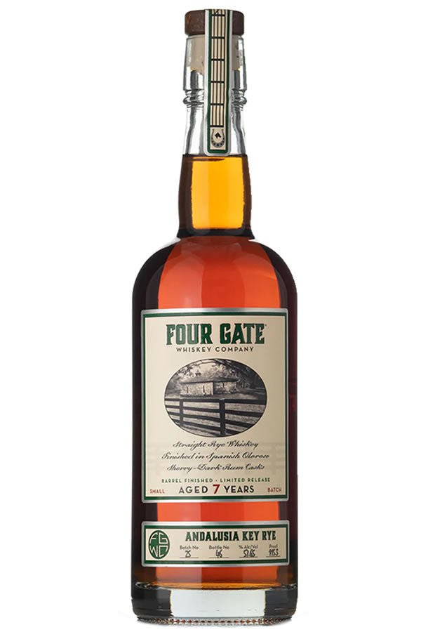 Four Gate Batch 25 7 Year Port Andalusia Key Rye 750ML Four Gate Batch 25 7 Year Port Andalusia Key Rye 750ML