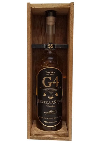 G4 Tequila 7 Year Extra Anejo 750ML