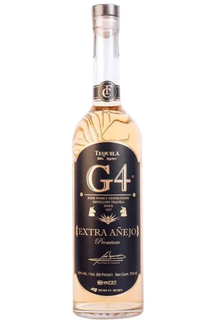 G4 Tequila Extra Anejo 750ML