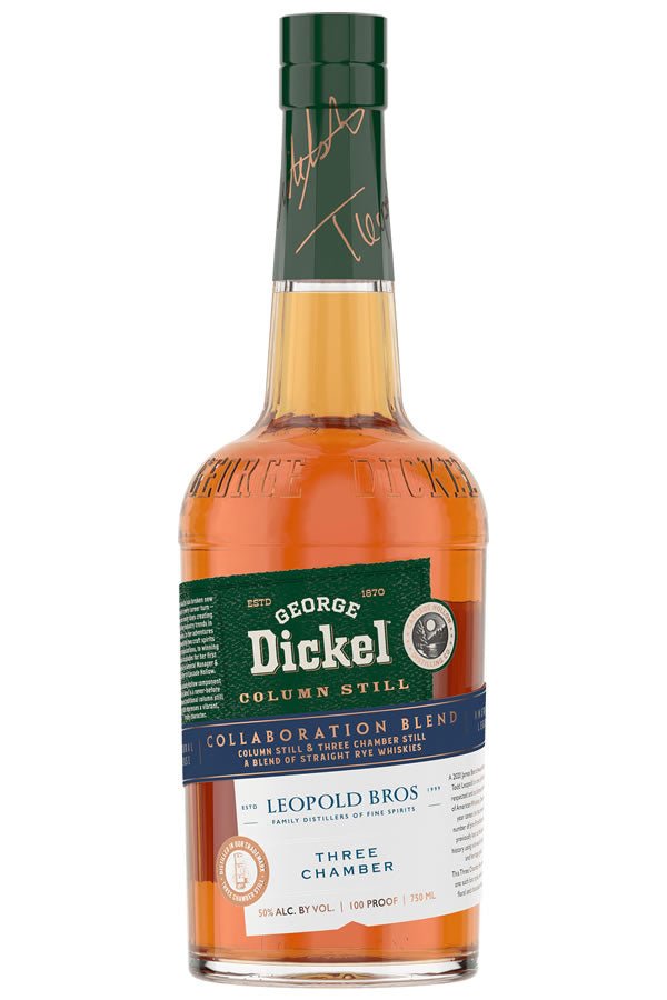 George Dickel x Leopold Bros Collaboration Blend Rye 750ML George Dickel x Leopold Bros Collaboration Blend Rye 750ML