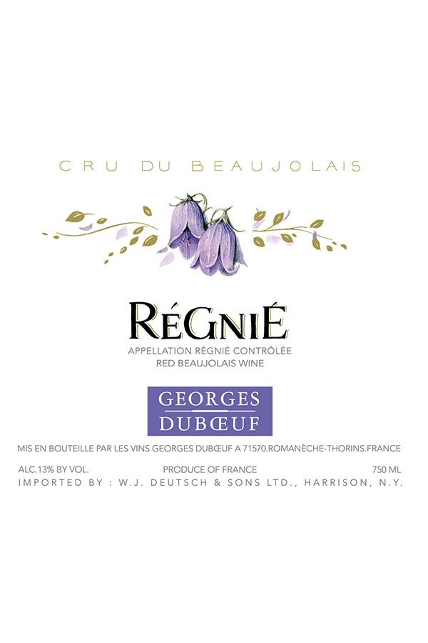 Georges Duboeuf Regnie Georges Duboeuf Regnie