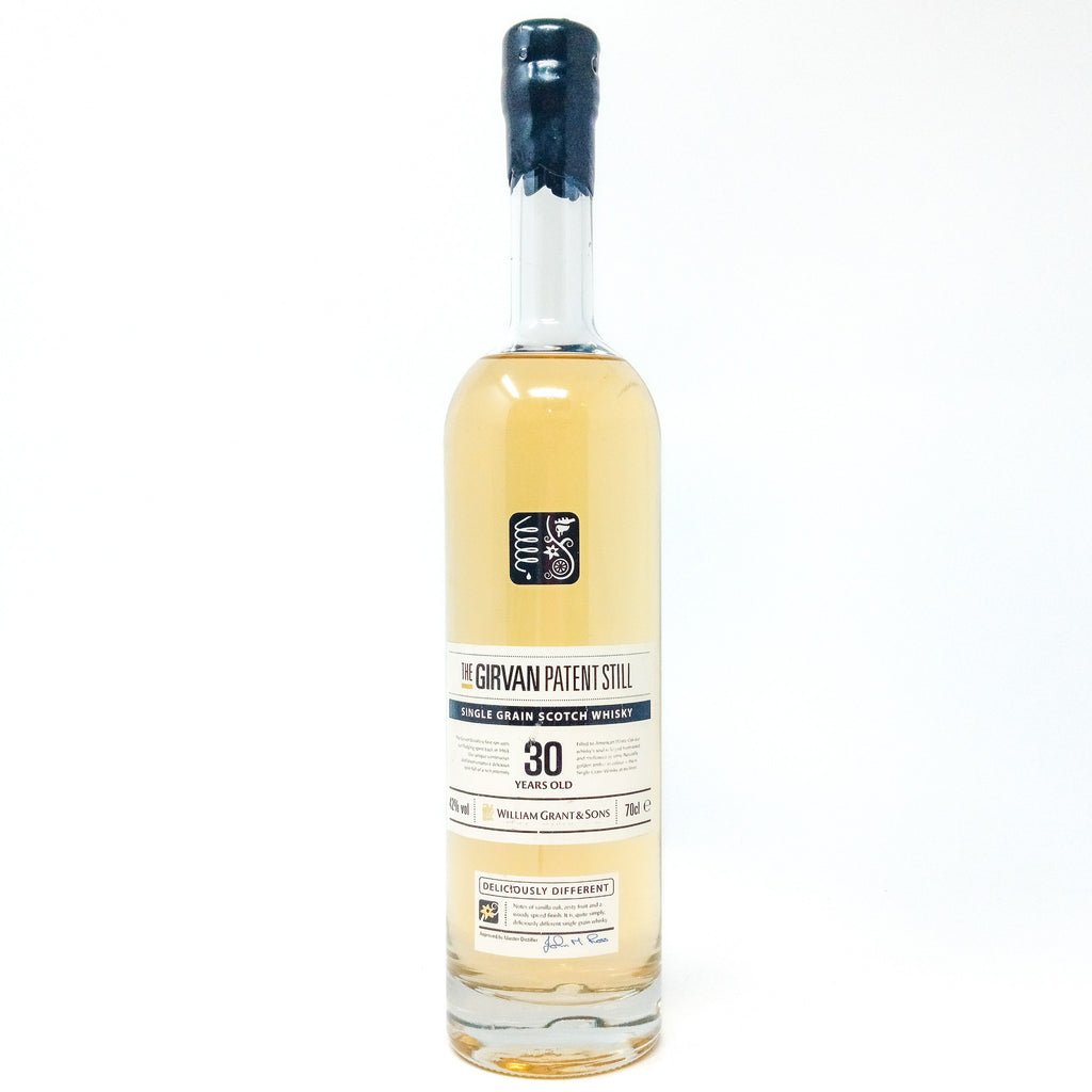 Girvan 30 Year Old Patent Still Single Grain Scotch Whisky, 70cl, 42% ABV Girvan 30 Year Old Patent Still Single Grain Scotch Whisky, 70cl, 42% ABV