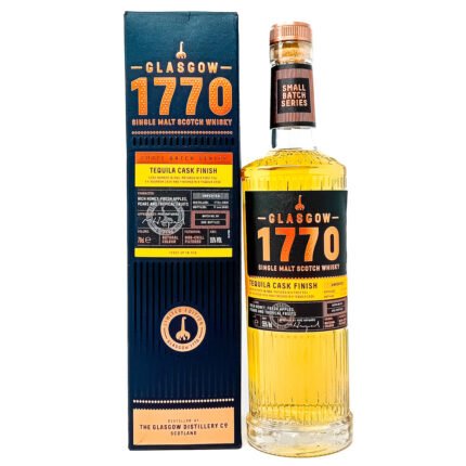 Glasgow '1770' 2018 Tequila Cask Finish Batch #01 Single Malt Scotch Whisky 70cl, 55% ABV