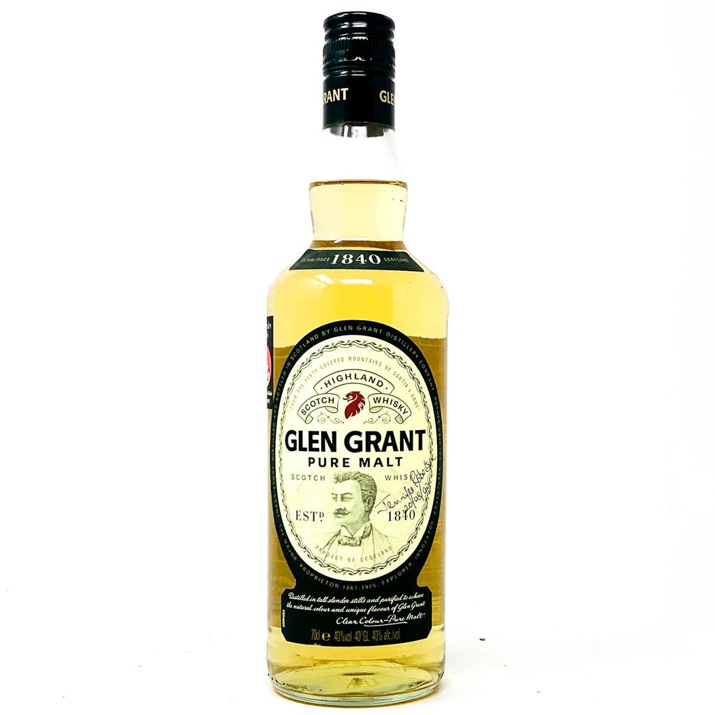 Glen Grant Pure Malt Scotch Whisky WG, 70cl, 40% ABV Glen Grant Pure Malt Scotch Whisky WG, 70cl, 40% ABV