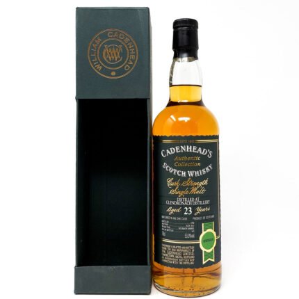 Glendronach 1990 23 Year Old Cadenhead’s Single Malt Scotch Whisky, 70cl, 53.9% ABV