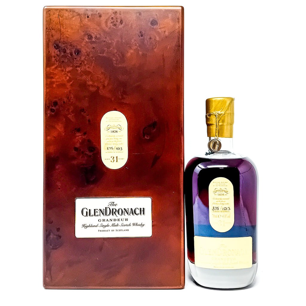 Glendronach 31 Year Old Grandeur Batch #1 Single Malt Scotch Whisky, 70cl, 45.8% ABV Glendronach 31 Year Old Grandeur Batch #1 Single Malt Scotch Whisky, 70cl, 45.8% ABV