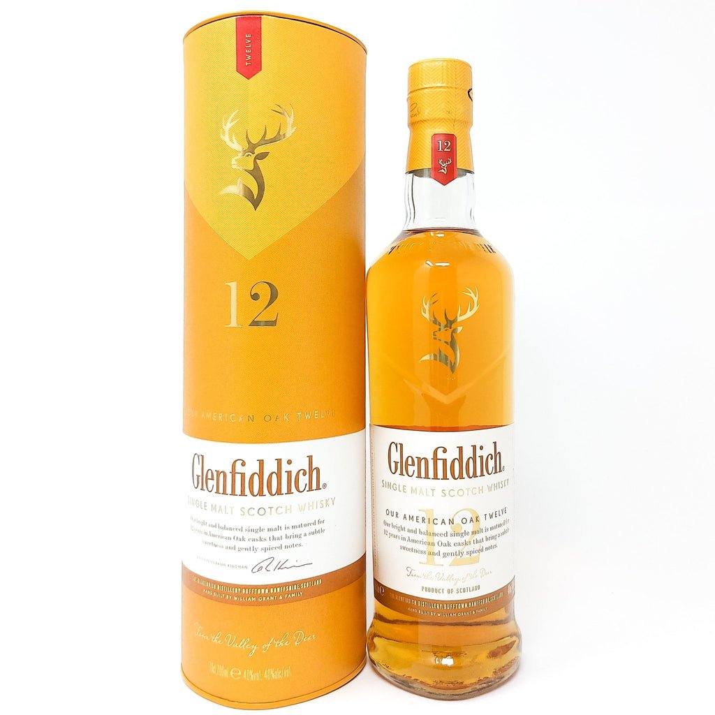 Glenfiddich 12 Year Old Kosher American Oak Single Malt Scotch Whisky, 70cl, 40% ABV Glenfiddich 12 Year Old Kosher American Oak Single Malt Scotch Whisky, 70cl, 40% ABV